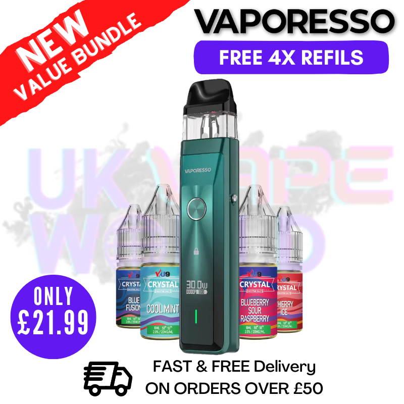Shop Green Vaporesso Xros Pro Pod Kit | FREE 4X REFILS | £21.99 - UK Vape World