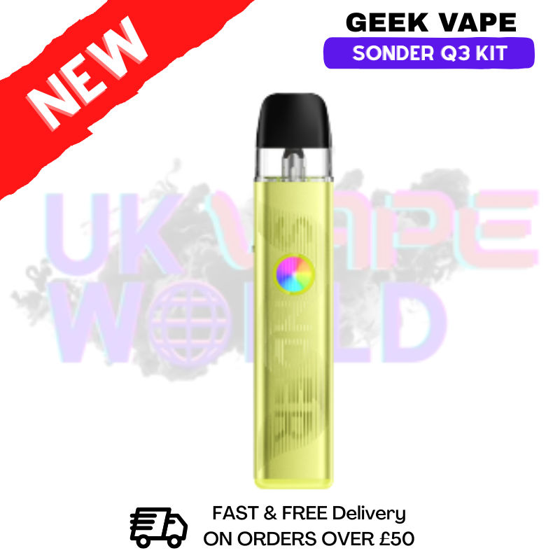 Groove Yellow GeekVape Sonder Q3 Kit - ukvapeworld