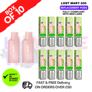 Guava Ice Lost Mary 600 Puff Replacement Pods Box Of 10 - ukvapeworrld