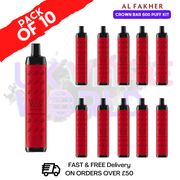 Gum Flavour Al Fakher Crown Bar 600 Prefilled Pod Kit Box Of 10 - Ukvapeworld