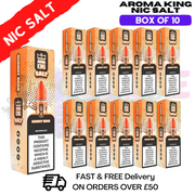 Shop Gummy Bear Aroma King Pack / Box Of 10 Nic Salts - UK Vape World