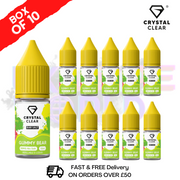Gummy Bear Crystal Clear Nic Salt Box Of 10 - Only £17.99 - ukvapeworld