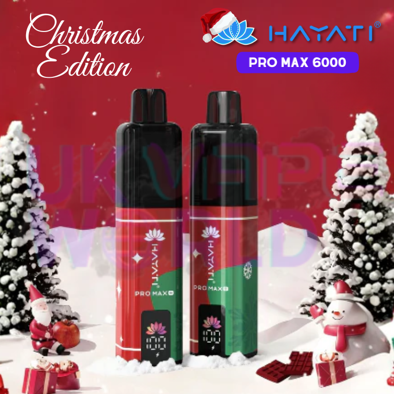 Hayati Pro Max+ 6000 Puff Prefilled Pod Kit