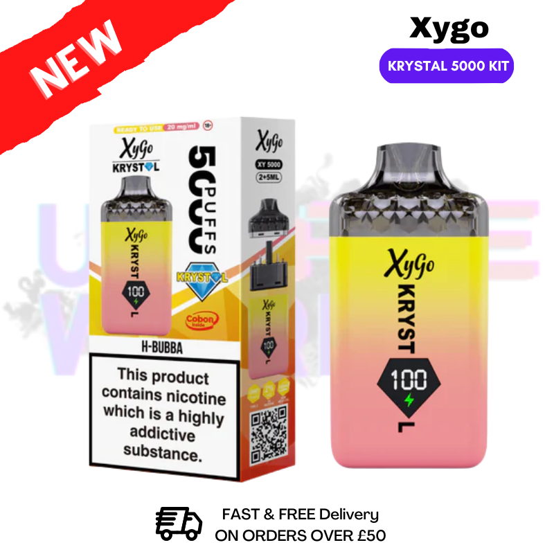 H Bubba Xygo Krystal 5000 Pod Kit - Only £6.39 - ukvapeworld