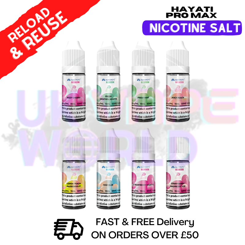 Shop Hayati Pro Max Nic Salt - Only £1.75 - UK Vape World