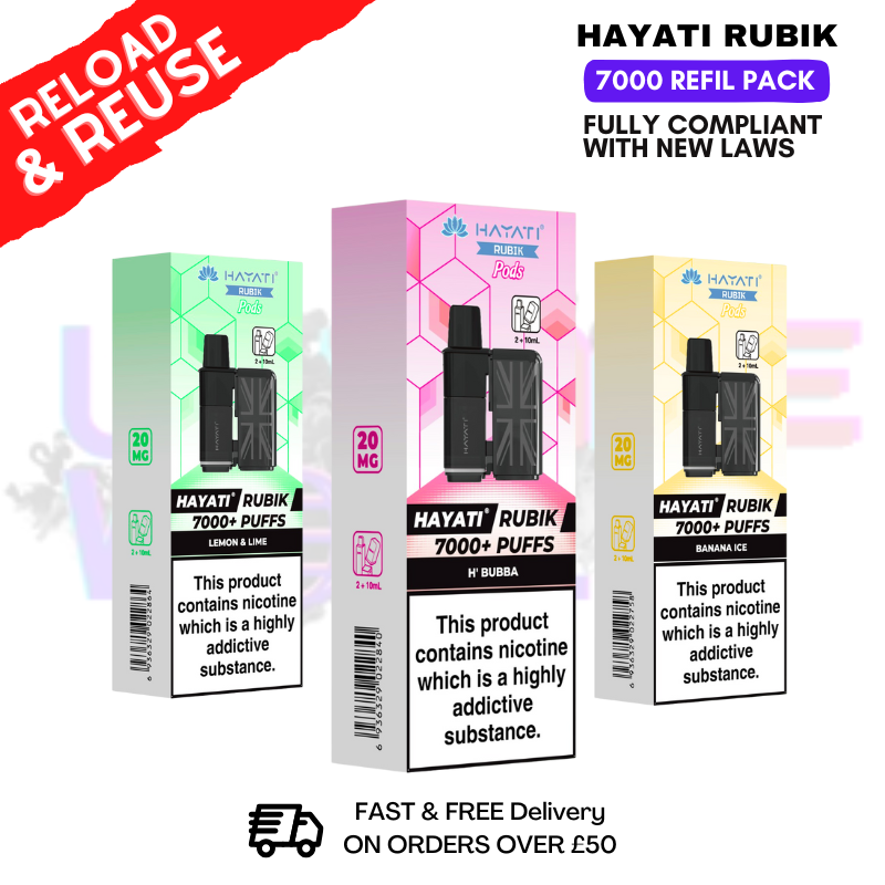 Hayati Rubik 7K 7000 Replacement Pods