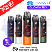 Shop Hayati Quokka Pro Pod Vape Kit + Free 10ml Liquid - ONLY £19.99 - All colours - UK Vape World