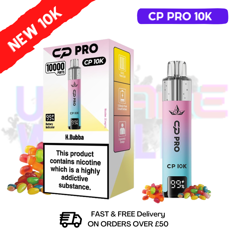 H Bubba Cp Pro 10K Puff Pod Kit - ukvapeworld