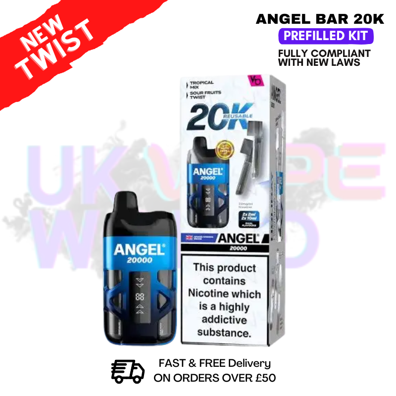 Shop Holiday Edition Angel Bar 20K Puff Twist Prefilled Pod Kit