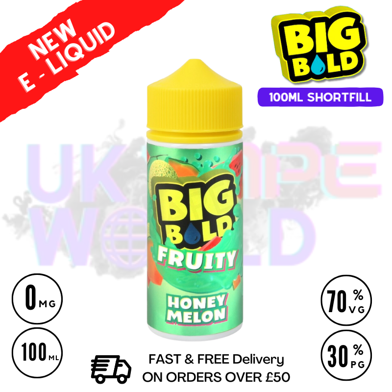 Honey Melon Big Bold Vape Juice 100ml
