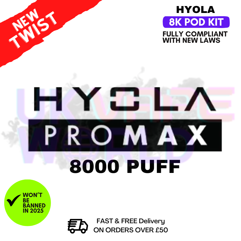 Banana Ice Hyola 8K 8000 Puff Prefilled Pod Kit