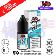 Shop IVG 50/50 ICE Menthol 10ml E Liquid - ONLY £1.99 - UK Vape World