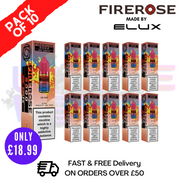 Shop ICE POP Firerose 5000 Nic Salt Box Of 10 - UK Vape World