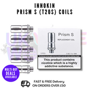 Shop Innokin Prism S (T20-S) Coils [Pack Of 5] - £7.99 - UK Vape World