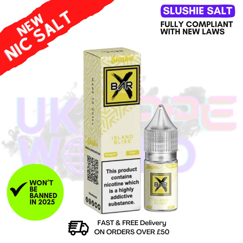 Slushie Salts Xtra Island Bliss E Liquid - ANY 5 FOR £10
