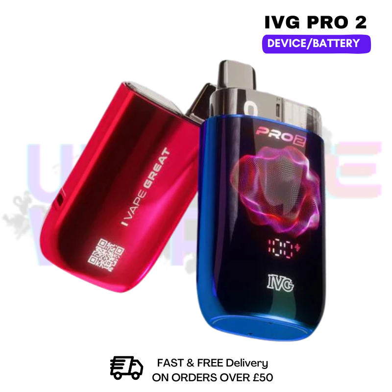 Shop IVG Pro 2 Device Battery Only Pack - £6.00 - UK Vape World