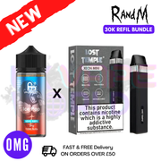 Ice Pop RandM 30K Puff Zero Nicotine Vape Kit - UK Vapeworld