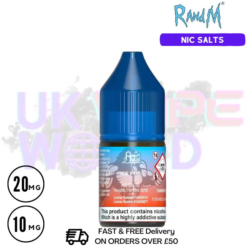 RandM Tornado Nic Salt 7000 E liquid - ONLY 1.52! RandM Tornado Nic Salt 7000 E liquid - ONLY 1.52!