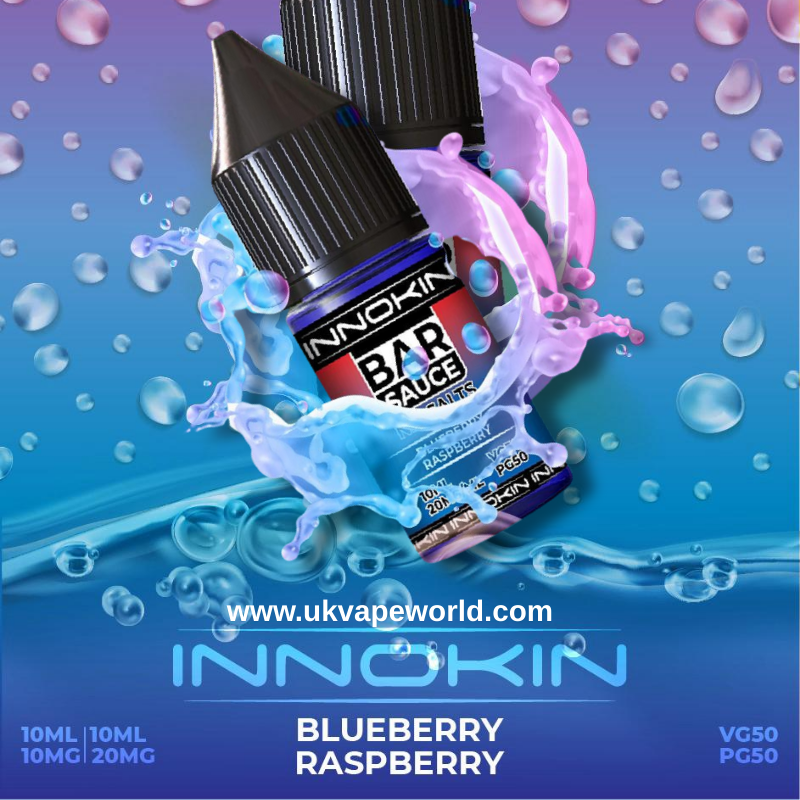 Shop Blueberry Raspberry Nicotine Salt E Liquid by Innokin Nic Salt - UK Vape World