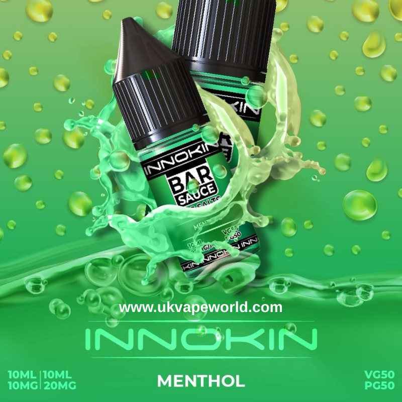 Shop Menthol Nicotine Salt E Liquid by Innokin Nic Salt - UK Vape World