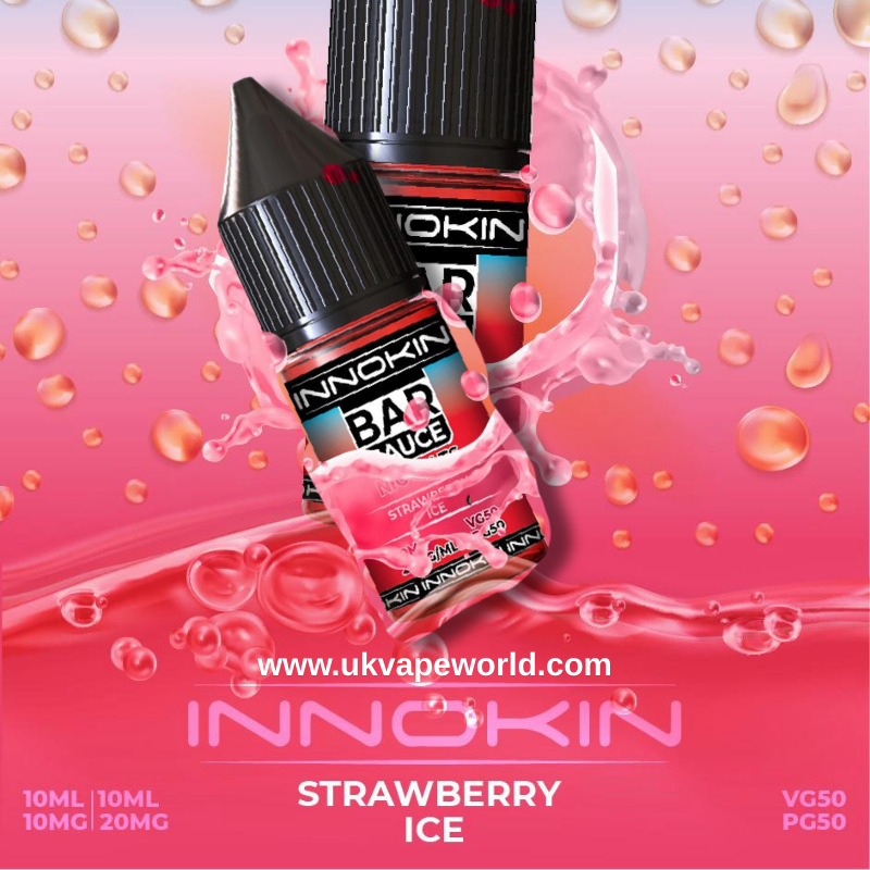 Shop Strawberry ICE Nicotine Salt E Liquid by Innokin Nic Salt - UK Vape World