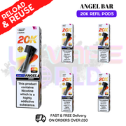Island Edition Angel Bar 20K REPLACEMENT PODS Box Of 5 - UK Vapeworld