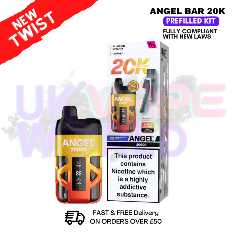 Shop Island Edition Edition Angel Bar 20K Puff Twist Prefilled Pod Kit