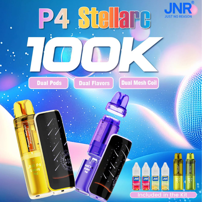 JNR 100K Puff Stellarc Pod Vape Kit - ONLY £24.99 | ANY 2 FOR £40