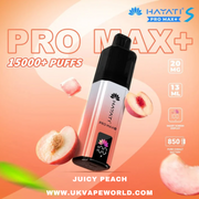 Juicy Peach Hayati Pro Max S Plus 15K Puff Ultra Kit - ukvapeworld