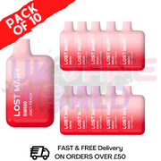 JUICY PEACH Lost Mary BM600 Pack Of 10 Bar | Only 34.99 | JUICY PEACH Lost Mary BM600 Pack Of 10 Bar | Only 34.99 |