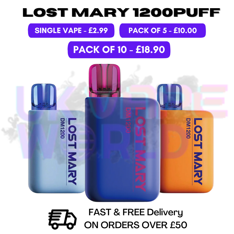 Shop Lost Mary DM1200 Disposable Bar 1200 Puffs - £2.99 - UK Vape World