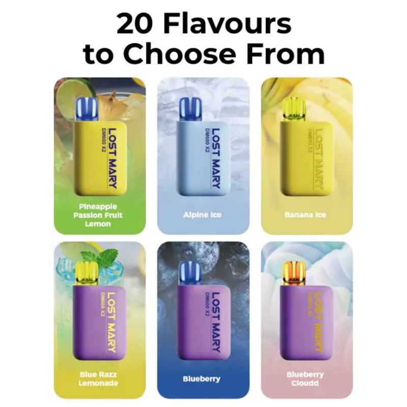 Lost Mary DM1200 Disposable Bar 1200 Puffs - £2.99 - ALL FLAVOURS LIST