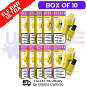 Shop Lemon ICE Elf Bar 5000 Puff 5K Bar BOX OF 10- UK Vape World