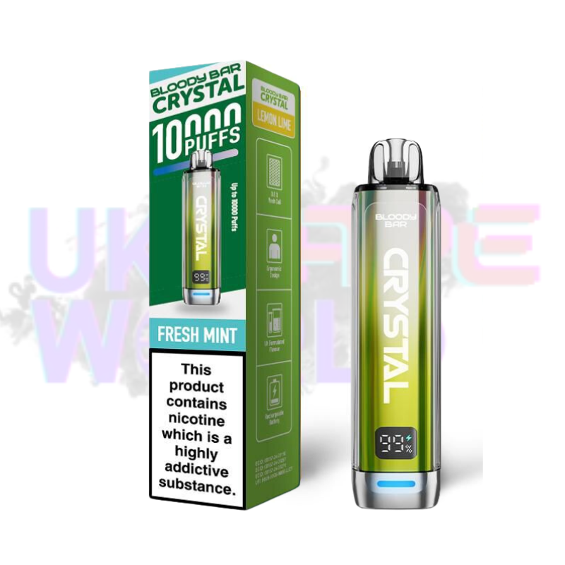Lemon Lime Bloody Bar Crystal - UK Vape World