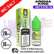 Lemon Lime - Aroma King Nic Salt - UK Vape World