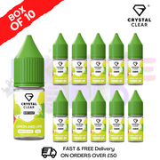 Lemon Lime Crystal Clear Nic Salt Box Of 10 - Only £17.99 - ukvapeworld