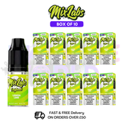 Lemon Lime MixLabs Nic Salt BOX OF 10 - £17.99 - ukvapeworld
