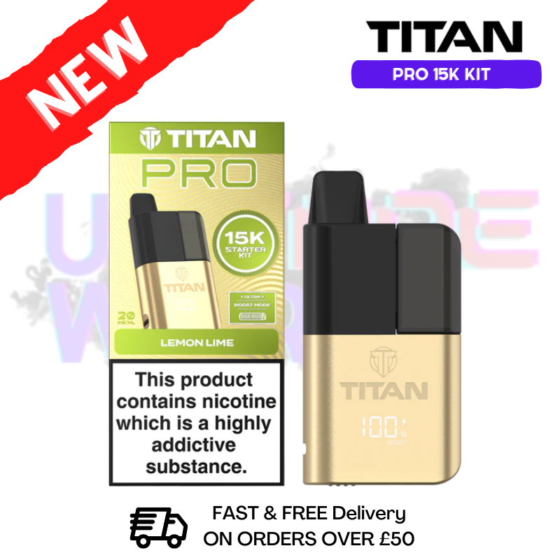 Lemon Lime Titan Pro 15K Pod Kit