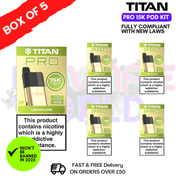 Lemon Lime Titan Pro 15K Pod Kit Box of 5 - ukvapeworld