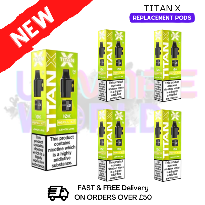 Titan X Replacement Pods Titan X Replacement Pods