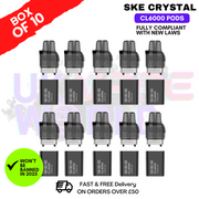 Shop Lemon Lime SKE Crystal CL6000 Prefilled Pod Box Of 10