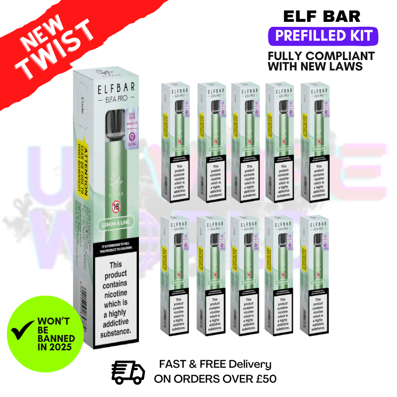 Lemon Lime Elf Bar Elfa Pro Kit Box of 10