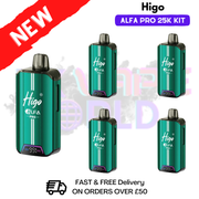 Lemon & Lime Higo Alfa Pro 25K Prefilled Pod Kit Box of 5 - ukvapeworld