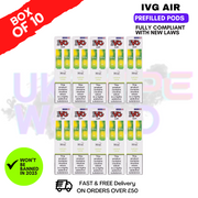 Shop Lemon Lime IVG AIR Prefilled Pod Box Of 10 - UK Vape World