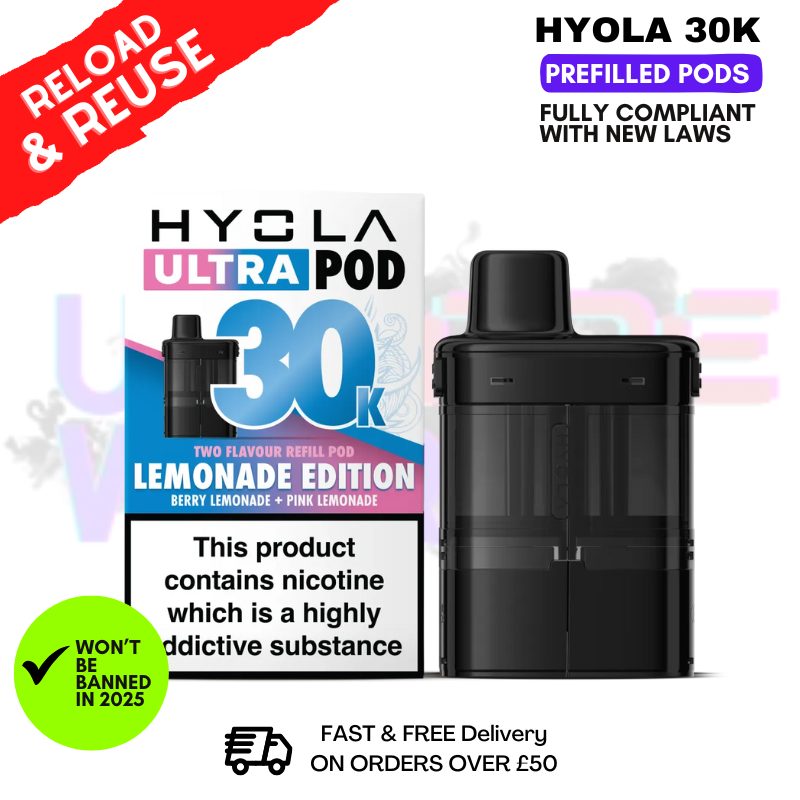 Lemonade Edition Hyola 30K Replacement Pods