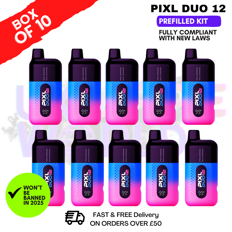 Lemonade Edition Pixl Duo 12 Pod Kit Box Of 10 - ONLY £71.99