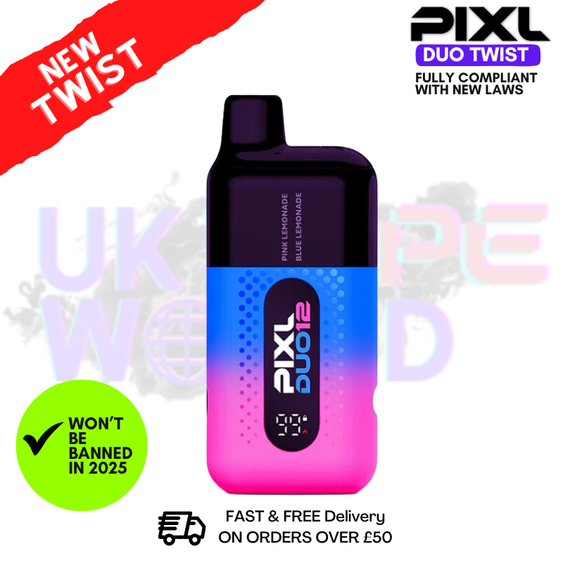 Lemonade Edition Pixl Duo Twist 6000 6K Puff Kit