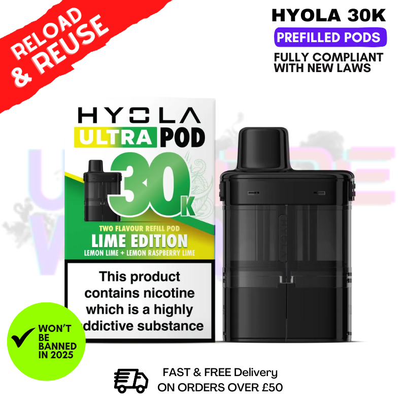 Lime Edition Hyola 30K Replacement Pods