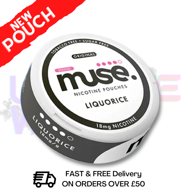 Shop Liquorice Muse Nicotine Pouches - UK Vape World