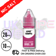 Shop Fizzy CHERRY LOST TEMPLE 10ML Nicotine Salt eLiquid - UK Vape World